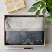 PaardenwinterkerstWaterverf Tissuepapier (Geschenk)