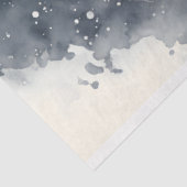 PaardenwinterkerstWaterverf Tissuepapier (Detail)