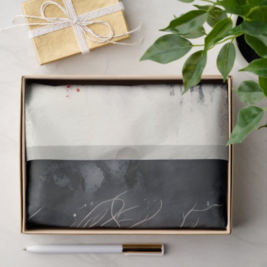 PaardenwinterkerstWaterverf Tissuepapier (Geschenk)