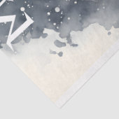 PaardenwinterkerstWaterverf Tissuepapier (Detail)