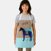 Paardenzadels kinder kookvakjes op maat schort (Insitu)