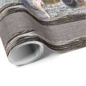 Paardenzadels, Westerne wagelwielen Cadeaupapier (Rol Hoek)