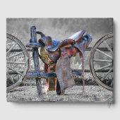 Paardenzadels, Westerne wagelwielen Gastenboek (Achterkant)