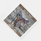 Paardenzadels, Westerne wagelwielen Servet (Hoek)