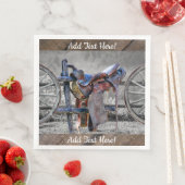 Paardenzadels, Westerne wagelwielen Servet (Insitu)