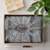 Paardenzadels, Westerne wagelwielen Tissuepapier (Geschenk)