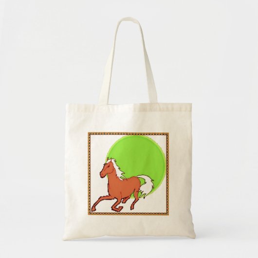 Paardenzak Tote Bag (Voorkant)
