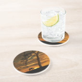 PaardenzandsteenOnderzetters Zandsteen Onderzetter (Zijkant)