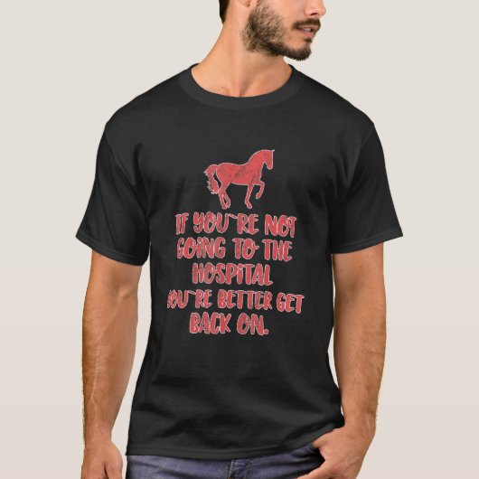 Paardenziekenhuis T-shirt (Voorkant)