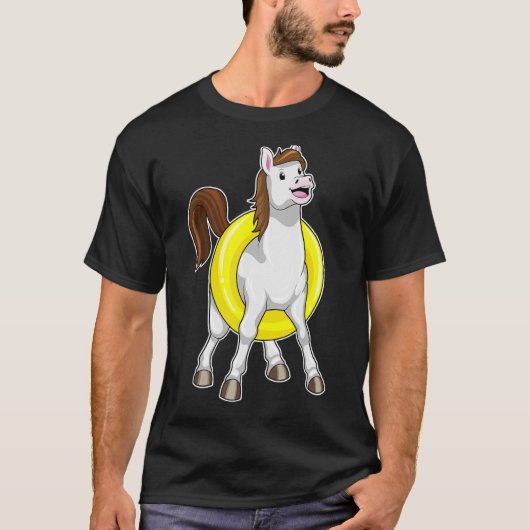 Paardenzwemsport T-shirt (Voorkant)