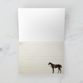 paardepost feestdagen kaart (Binnen)