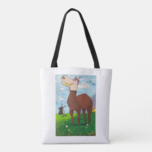paardetas tote bag (Achterkant)
