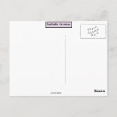 paardeverf briefkaart (Achterkant)