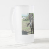 paardeverf matglas bierpul (Voorkant links)