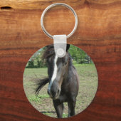paardeverf sleutelhanger (Voorkant)