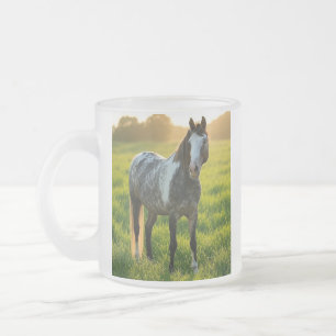Paardfoto aanpassen Toevoegen Matglas Koffiemok