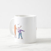 Paardgaas Koffiemok (Voorkant links)