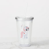 Paardje Acryl Drinkbeker (Achterkant)