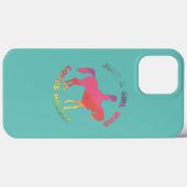 Paardje gewoon een meisje dat van Horseback Riding Case-Mate iPhone Case (Achterkant (horizontaal))