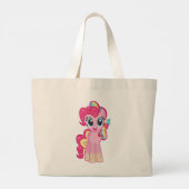 Paardje Grote Tote Bag (Achterkant)