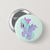 Paardje Ronde Button 5,7 Cm (Voorkant /achterkant)