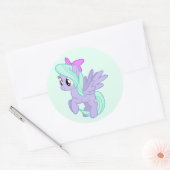 Paardje Ronde Sticker (Envelop)