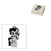 Paardje Rubberstempel (Gestempeld)