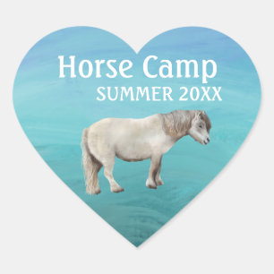 Paardkampsummer op maat stickers voor jaar