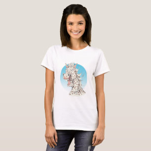 Paardmetgezel van de soort "Domino" Appaloosa T-shirt