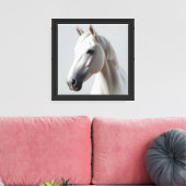 Paardontwerp canvas afdruk (Insitu (Woonkamer))