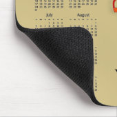 Paardontwerp muismat kalender (Hoek)