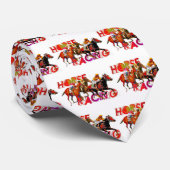 Paardraceactie Stropdas (Opgerold)