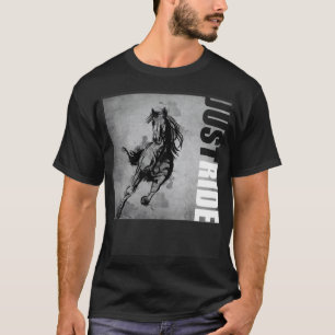 Paardrij kleding Paard T-shirt