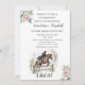 Paardrijden Afstuderen Kaart (Voorkant)