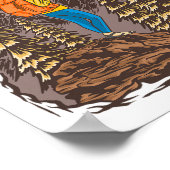 Paardrijden avonturier Yosemite reizen wie Poster (Hoek)