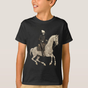 Paardrijden Cowboy Paard Lover Halloween Kostuum T-shirt