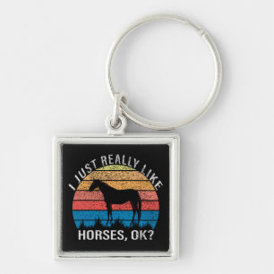 Paardrijden Cowgirl Western Paardrijden Paard  Sleutelhanger