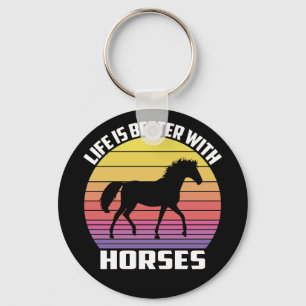 Paardrijden Cowgirl Western Paardrijden Paard  Sleutelhanger
