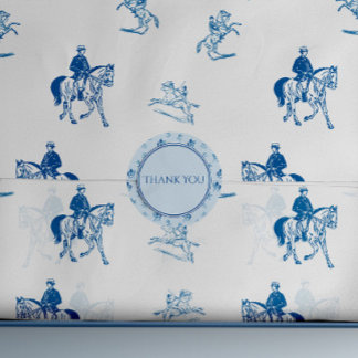 paardrijden dank je wel voor ronde sticker