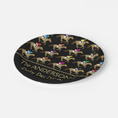 Paardrijden Derby Day Picnic Papieren Bordje (Gekanteld)