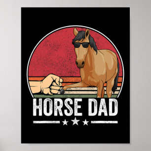 Paardrijden eigenaar Outfit Paardenliefhebber F Poster