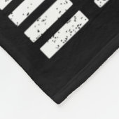 Paardrijden Favoriet Morgan Horse Rider Fleece Deken (Hoek)