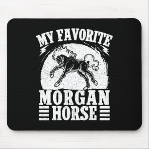 Paardrijden Favoriet Morgan Horse Rider Muismat