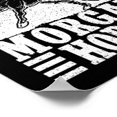 Paardrijden Favoriet Morgan Horse Rider Poster (Hoek)