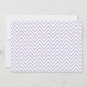 Paardrijden Foto Pony Paarse Uitnodiging Uitnodige (Achterkant)