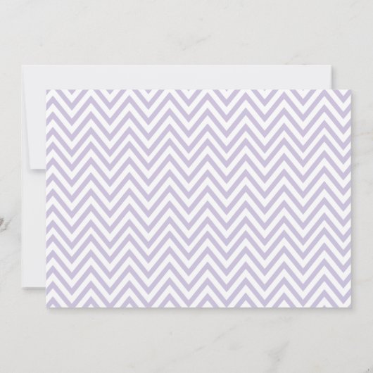 Paardrijden Foto Pony Paarse Uitnodiging Uitnodige (Achterkant)