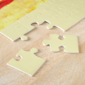 Paardrijden in de woestijn legpuzzel (Zijkant)