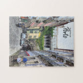 Paardrijden in Porto-Portugal Legpuzzel (Horizontaal)