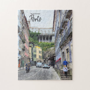 Paardrijden in Porto-Portugal Legpuzzel