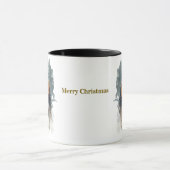 Paardrijden Kerst Koffiemok Mok (Midden)